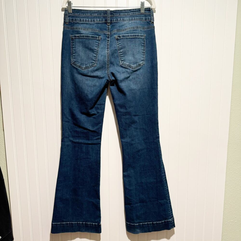 KUT From The Kloth Ana High Rise Flare Jeans Size 6 - Picture 4 of 6